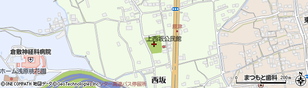 原津市場公園周辺の地図