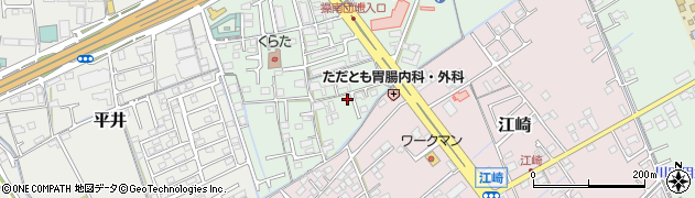 岡山県岡山市中区倉田452周辺の地図