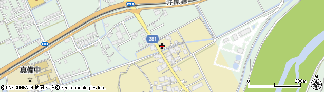 岡山県倉敷市真備町下二万2017周辺の地図