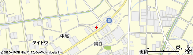 愛知県田原市高松町中尾35周辺の地図