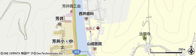 岡山県井原市芳井町与井69周辺の地図
