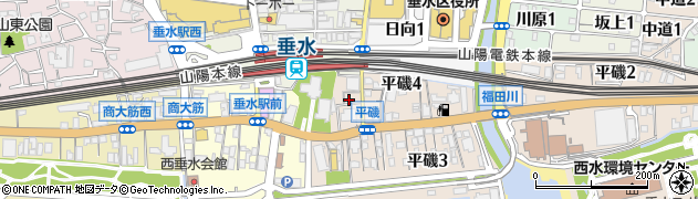 空き家管理センター昭和建築　垂水店周辺の地図