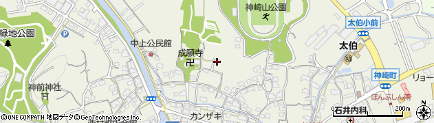 岡山県岡山市東区神崎町周辺の地図