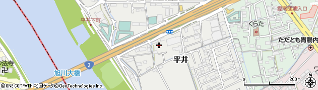 岡山県岡山市中区平井1162周辺の地図
