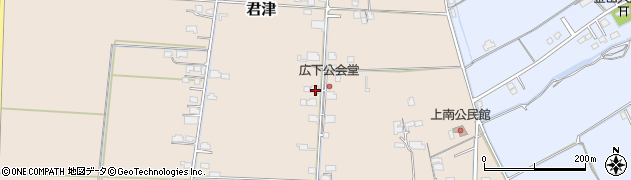岡山県岡山市東区君津501周辺の地図