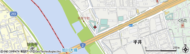 岡山県自動車旅行ホテル協会事務局周辺の地図