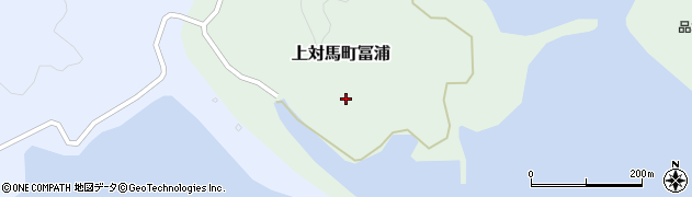 長崎県対馬市上対馬町冨浦周辺の地図