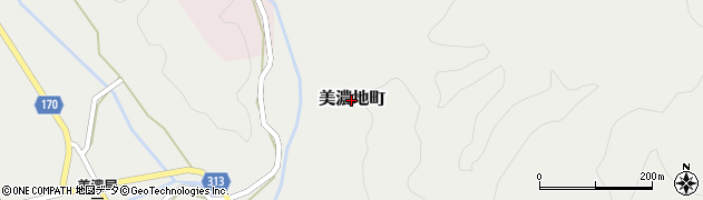 島根県益田市美濃地町周辺の地図