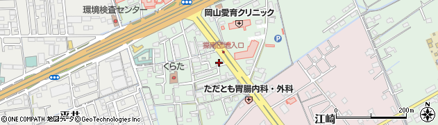 岡山県岡山市中区倉田497周辺の地図