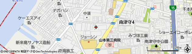 有限会社阪神機工周辺の地図