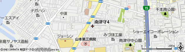 ジャパンカーストアー周辺の地図