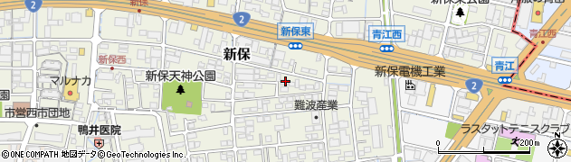 岡山県岡山市南区新保680周辺の地図