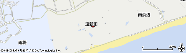 愛知県田原市南神戸町（遠新田）周辺の地図