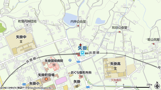 〒714-1201 岡山県小田郡矢掛町矢掛の地図