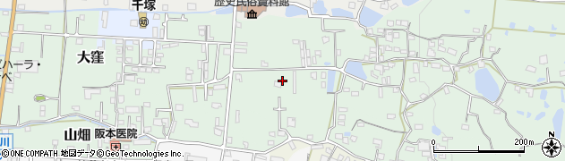 大阪府八尾市大窪周辺の地図