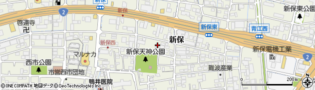 岡山県岡山市南区新保677周辺の地図