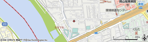 岡山県岡山市中区平井1231周辺の地図