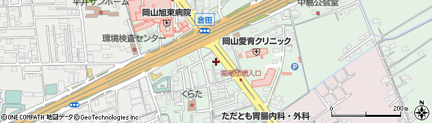 岡山県岡山市中区倉田527周辺の地図
