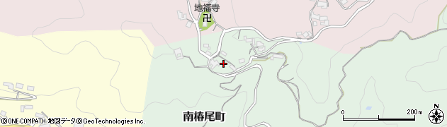 奈良県奈良市南椿尾町周辺の地図