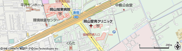 岡山県岡山市中区倉田508周辺の地図