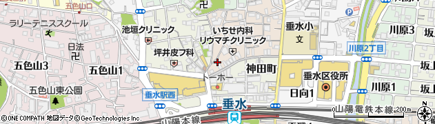 播磨周辺の地図