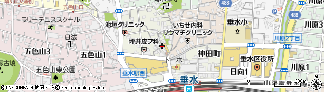 akippa吉川ビル駐車場周辺の地図