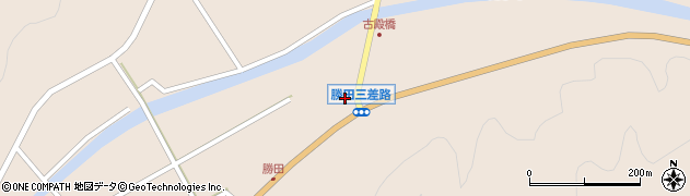 セブンイレブン広島八千代勝田店周辺の地図