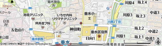 森田税理士事務所周辺の地図