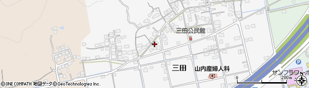 岡山県倉敷市三田344周辺の地図