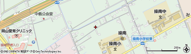 岡山県岡山市中区藤崎34周辺の地図