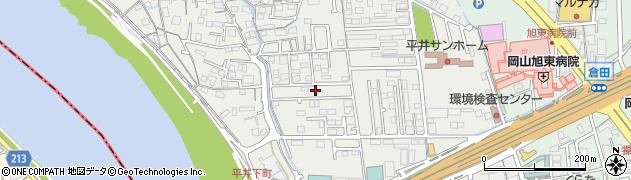 岡山県岡山市中区平井1226周辺の地図