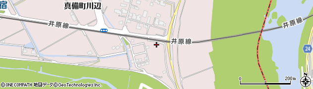 岡山県倉敷市真備町川辺1445周辺の地図