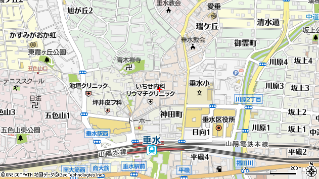 〒655-0026 兵庫県神戸市垂水区陸ノ町の地図