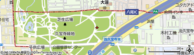 大阪府八尾市西久宝寺163周辺の地図