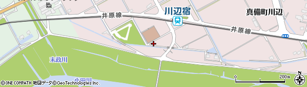 岡山県倉敷市真備町川辺2230周辺の地図