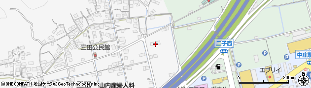 岡山県倉敷市三田24周辺の地図