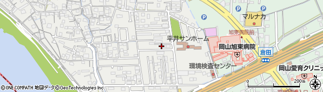 岡山県岡山市中区平井1176周辺の地図