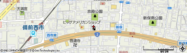 日米礦油株式会社　ドクタードライブ岡山バイパス店周辺の地図