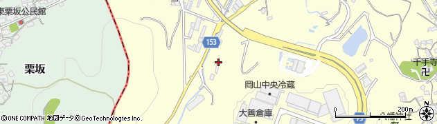 岡山県岡山市北区大内田1310周辺の地図
