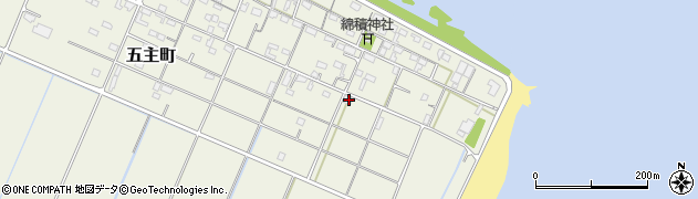 三重県松阪市五主町1002周辺の地図