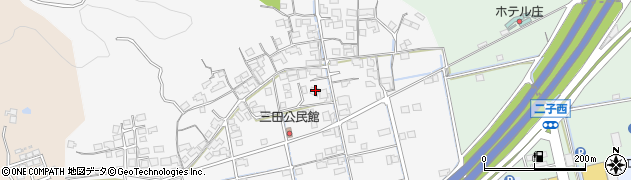 岡山県倉敷市三田381周辺の地図