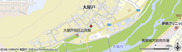 三重県名張市大屋戸315周辺の地図