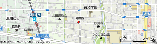 田島医院周辺の地図