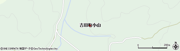 広島県安芸高田市吉田町小山周辺の地図