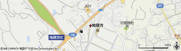 静岡県牧之原市地頭方256周辺の地図