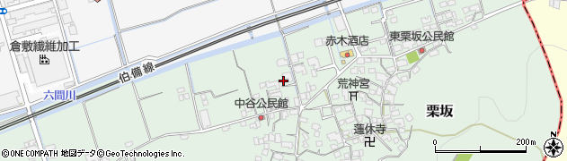 岡山県倉敷市栗坂114周辺の地図
