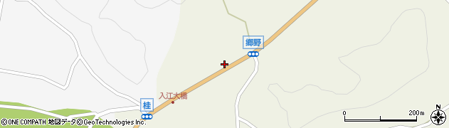 広島県安芸高田市吉田町桂121周辺の地図