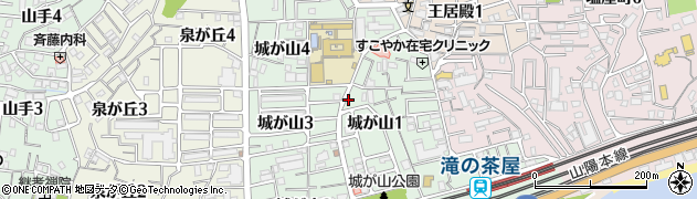 淡路鍼灸院周辺の地図