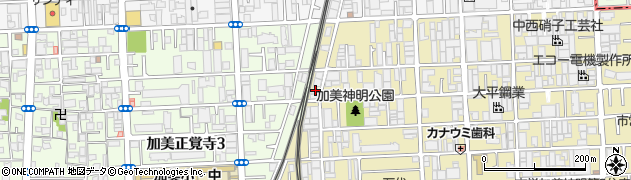 日栄自動車整備工場周辺の地図