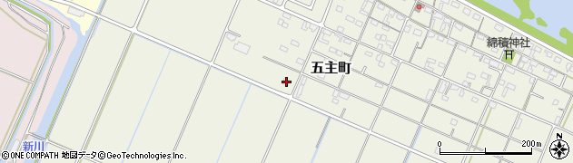 三重県松阪市五主町1586周辺の地図